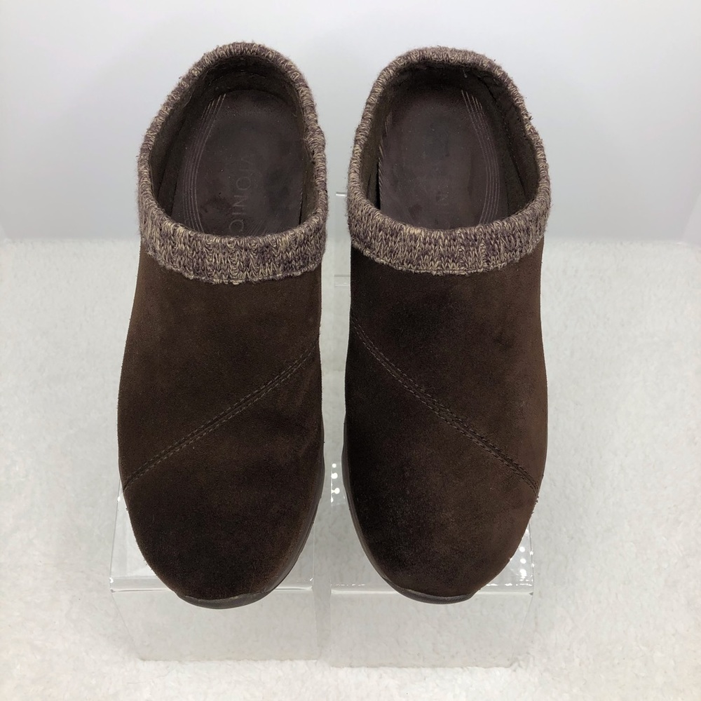 Women’s Vionic Arbor Dark Brown Clogs size 10 M